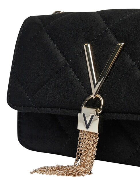 CHARLOTTE Mini sac bandouli&egrave;re &agrave; rabat noir - Sacs pour Femme