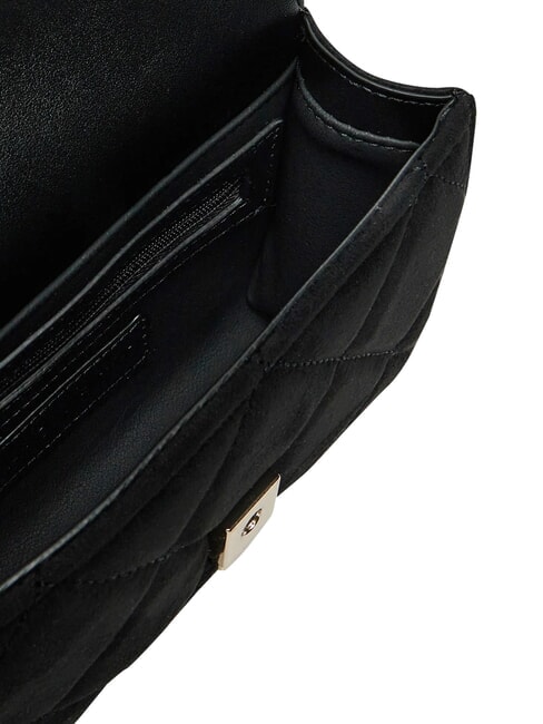 CHARLOTTE Mini sac bandouli&egrave;re &agrave; rabat noir - Sacs pour Femme