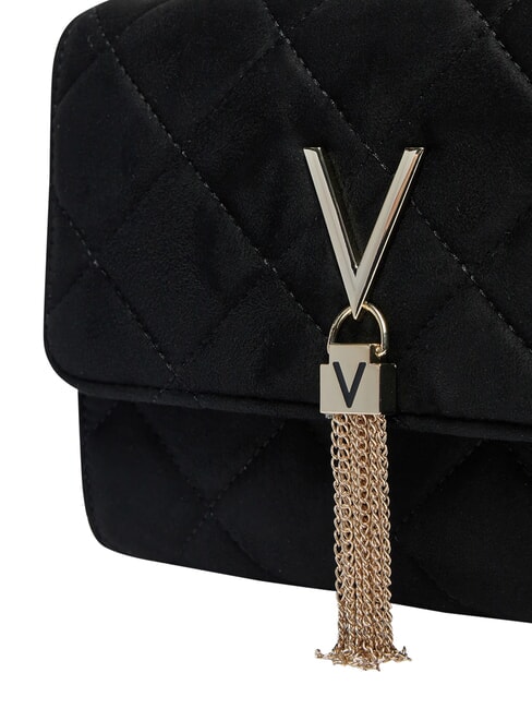 CHARLOTTE Mini sac bandouli&egrave;re &agrave; rabat noir - Sacs pour Femme