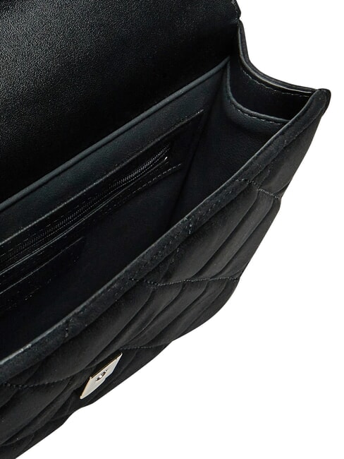 CHARLOTTE Mini sac bandouli&egrave;re &agrave; rabat noir - Sacs pour Femme