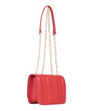 MARIO VALENTINO BRASS Mini sac bandouli&egrave;re &agrave; rabat rouge fonc&eacute; - Sacs pour Femme - 2