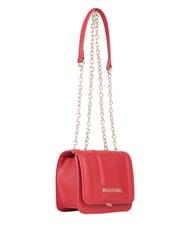 MARIO VALENTINO BRASS Mini sac bandouli&egrave;re &agrave; rabat rouge fonc&eacute; - Sacs pour Femme - 3