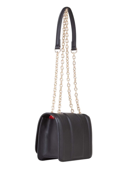 BRASS Mini sac bandouli&egrave;re &agrave; rabat noir - Sacs pour Femme