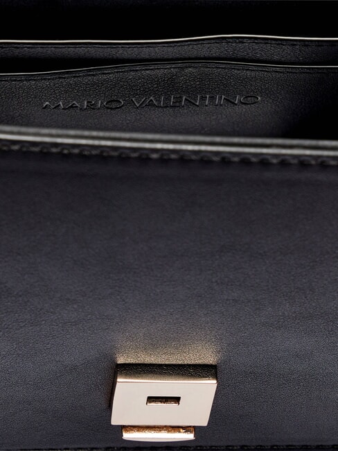 BRASS Sac bandouli&egrave;re &agrave; rabat noir - Sacs pour Femme