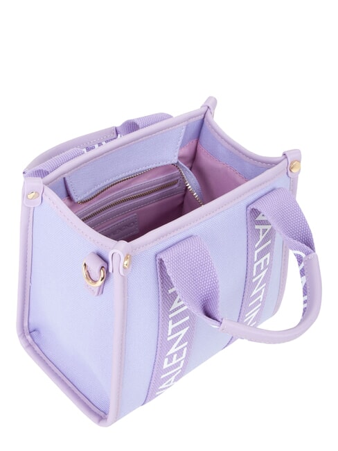 CANDLE Petit sac &agrave; main en toile lilas - Sacs pour Femme