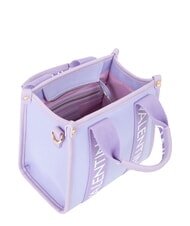 MARIO VALENTINO CANDLE Petit sac &agrave; main en toile lilas - Sacs pour Femme - 3