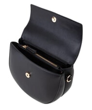 MARIO VALENTINO BIGS Sac bandouli&egrave;re &agrave; rabat noir - Sacs pour Femme - 4