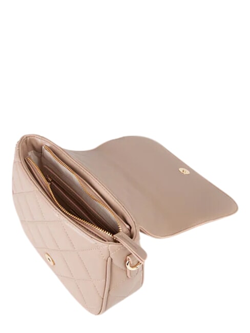 ADA Mini sac bandouli&egrave;re &agrave; rabat beige - Sacs pour Femme