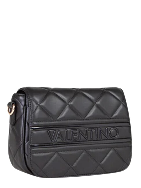 ADA Mini sac bandouli&egrave;re &agrave; rabat noir - Sacs pour Femme