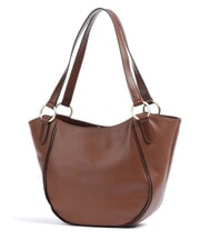 THE BRIDGE DOMITILLA  Sac bandouli&egrave;re en cuir MARRON - Sacs pour Femme - 2