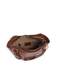 THE BRIDGE DOMITILLA  Sac bandouli&egrave;re en cuir MARRON - Sacs pour Femme - 3