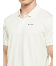 JOHN RICHMOND FERGUSON polo &agrave; manches courtes danseuse de nuage blanc - chemise polo - 3