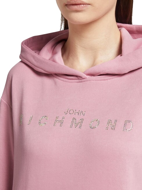 SEHUANE Sweatshirt &agrave; capuche orchid&eacute;e rose - Sweat-shirts pour femmes