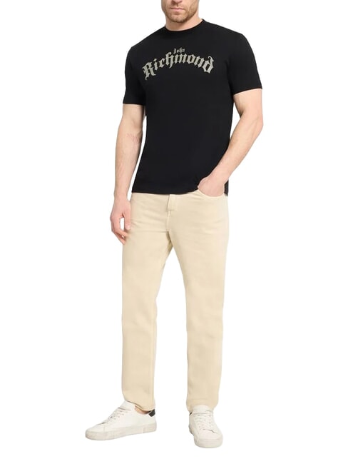 PALGI T-shirt &agrave; manches courtes noir/noir - T-shirt