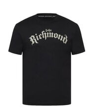 JOHN RICHMOND PALGI T-shirt &agrave; manches courtes noir/noir - T-shirt - 5