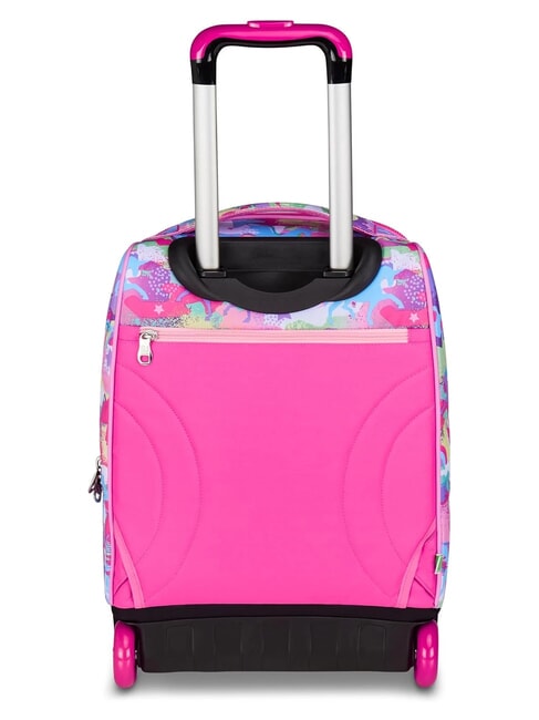 CUCCIOLI Sac &agrave; dos trolley &agrave; 2 roues, fixe fuxiafluo - Sacs &agrave; dos &agrave; roulettes