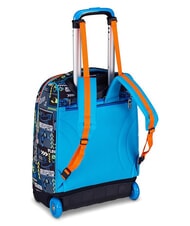 SJGANG FACCE DA SJ Sac &agrave; dos &agrave; roulettes ROUGE VIF - Sacs &agrave; dos &agrave; roulettes - 4