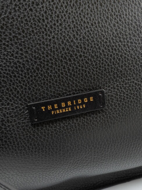 CORE SOFT Sac &agrave; main en cuir black Gold - Sacs pour Femme