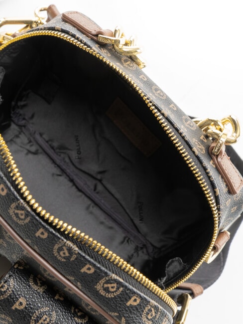 HERITAGE Sac &agrave; main avec poches brun noir - Sacs pour Femme