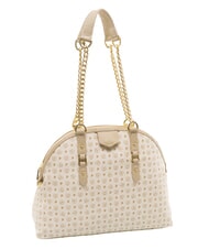 POLLINI HERITAGE Sac bandouli&egrave;re d&ocirc;me avec anses en cha&icirc;ne Ivoire - Sacs pour Femme - 2