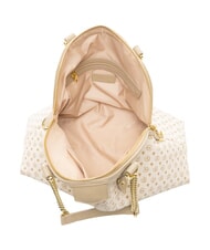 POLLINI HERITAGE Sac bandouli&egrave;re d&ocirc;me avec anses en cha&icirc;ne Ivoire - Sacs pour Femme - 5