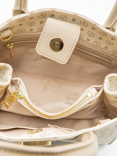 HERITAGE Sac &agrave; main avec bandouli&egrave;re Ivoire - Sacs pour Femme