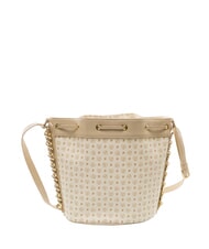 POLLINI HERITAGE sac seau &agrave; bandouli&egrave;re Ivoire - Sacs pour Femme - 4