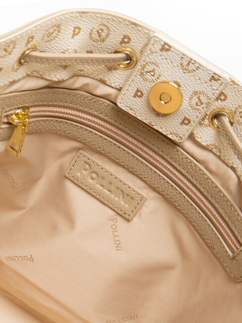 HERITAGE sac seau &agrave; bandouli&egrave;re Ivoire - Sacs pour Femme