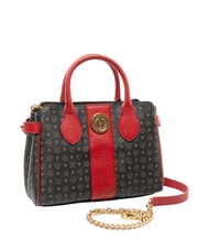 POLLINI HERITAGE Sac &agrave; main avec bandouli&egrave;re laque noire - Sacs pour Femme - 3