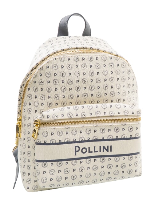 HERITAGE Sac &agrave; dos avec poche avant Ivoire - Sacs pour Femme