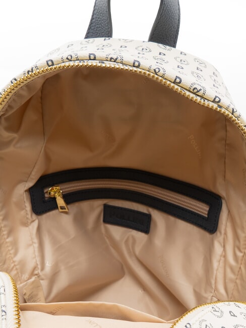 HERITAGE Sac &agrave; dos avec poche avant Ivoire - Sacs pour Femme