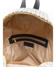 POLLINI HERITAGE Sac &agrave; dos avec poche avant Ivoire - Sacs pour Femme - 5