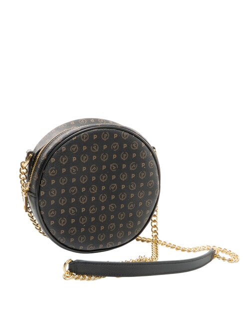 HERITAGE Mini sac &agrave; cha&icirc;ne rond Noir - Sacs pour Femme