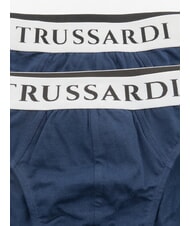 TRUSSARDI BASIC Lot de 2 slips marine - Slip homme - 2