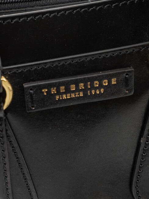 CECILIA Sac &agrave; main avec bandouli&egrave;re black Gold - Sacs pour Femme