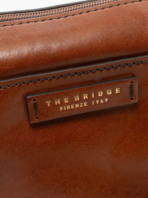 CECILIA Sac bandouli&egrave;re en cuir MARRON - Sacs pour Femme