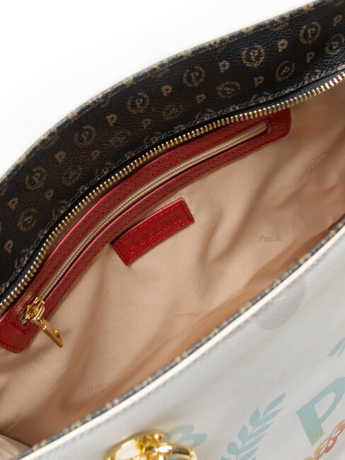 HERITAGE  Sac shopping avec imprim&eacute; int&eacute;gral blanche - Sacs pour Femme