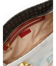 POLLINI HERITAGE  Sac shopping avec imprim&eacute; int&eacute;gral blanche - Sacs pour Femme - 5