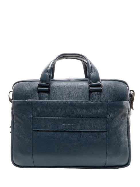 MODUS RESTYLING Mallette en cuir pour pc 14" bleu - Porte Documents Travail