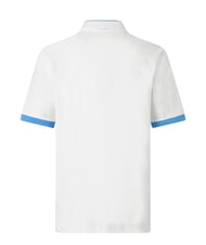 KAPPA LOGO polo &agrave; manches courtes blanc - bleu n&eacute;on - chemise polo - 3