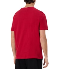 KAPPA LOGO T-shirt &agrave; manches courtes piment rouge - T-shirt - 4