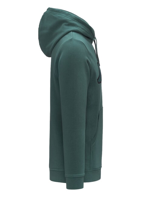 LOGO Sweatshirt &agrave; capuche jaspe vert - Pulls molletonn&eacute;s