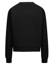 KAPPA LOGO Sweat-shirt &agrave; col rond noir - Sweat-shirts pour femmes - 3