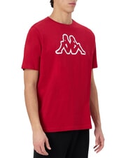 KAPPA LOGO T-shirt &agrave; manches courtes piment rouge - T-shirt - 2