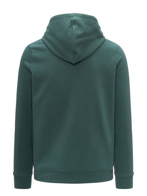 LOGO Sweatshirt &agrave; capuche jaspe vert - Pulls molletonn&eacute;s