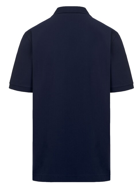 LOGO polo &agrave; manches courtes bleu marine58 - chemise polo