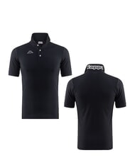 KAPPA LOGO polo &agrave; manches courtes noir et blanc - chemise polo - 4