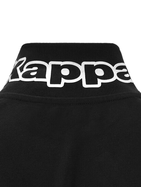 LOGO polo &agrave; manches courtes noir et blanc - chemise polo