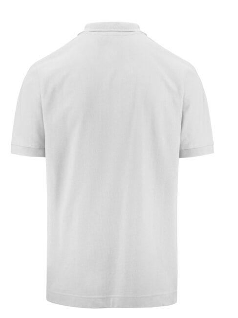 LOGO polo &agrave; manches courtes blanc - chemise polo
