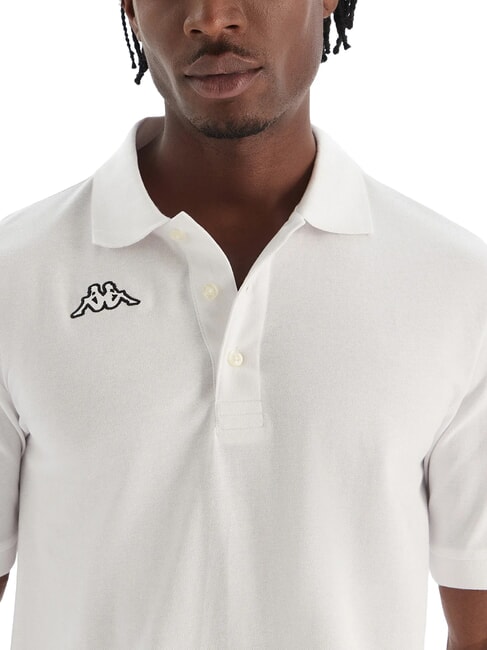 LOGO polo &agrave; manches courtes blanc - chemise polo